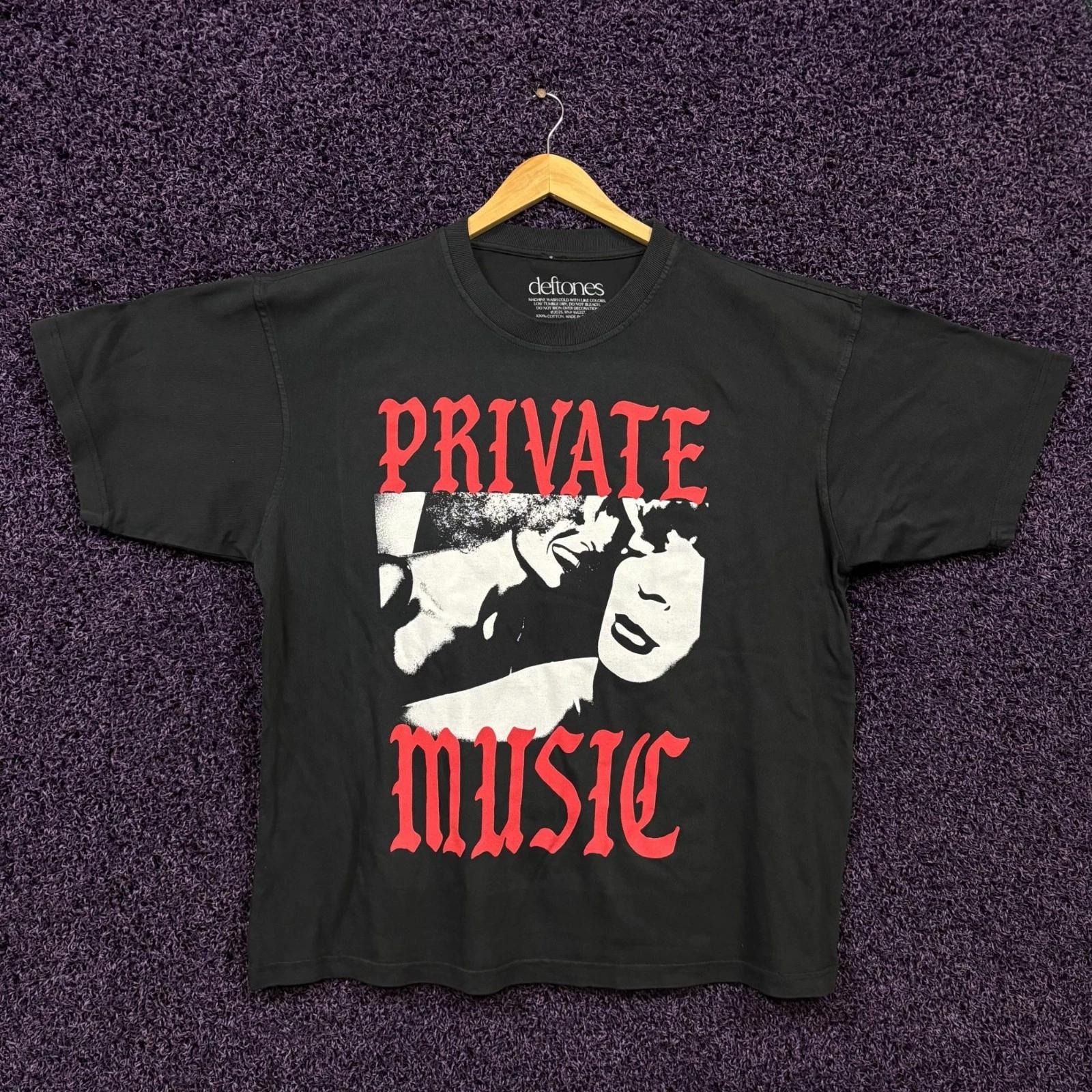 Deftones Private Music Oversized Tour T-Shirt Size Extra Large 3XL
Deftones Private Music Oversized Tour T-Shirt Size Extra Large 3XL