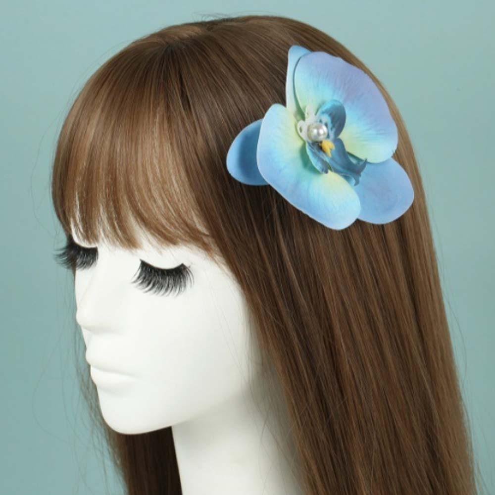Sweet Orchid Flower Hairpin Bohemian Style Girl Side Clip Simple Flower Hair Clip Ponytail Holder Style 6
Sweet Orchid Flower Hairpin Bohemian Style Girl Side Clip Simple Flower Hair Clip Ponytail Holder Style 6