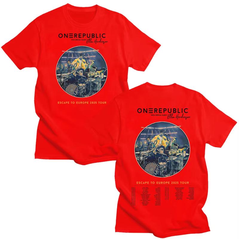 OneRepublic Escape To Europe 2025 Tour Tshirt OneRepublic Fans Gift Perfect Tee Cotton Casual New Unisex Tops Trends Y2k TShirt 4XL
OneRepublic Escape To Europe 2025 Tour Tshirt OneRepublic Fans Gift Perfect Tee Cotton Casual New Unisex Tops Trends Y2k TShirt 4XL