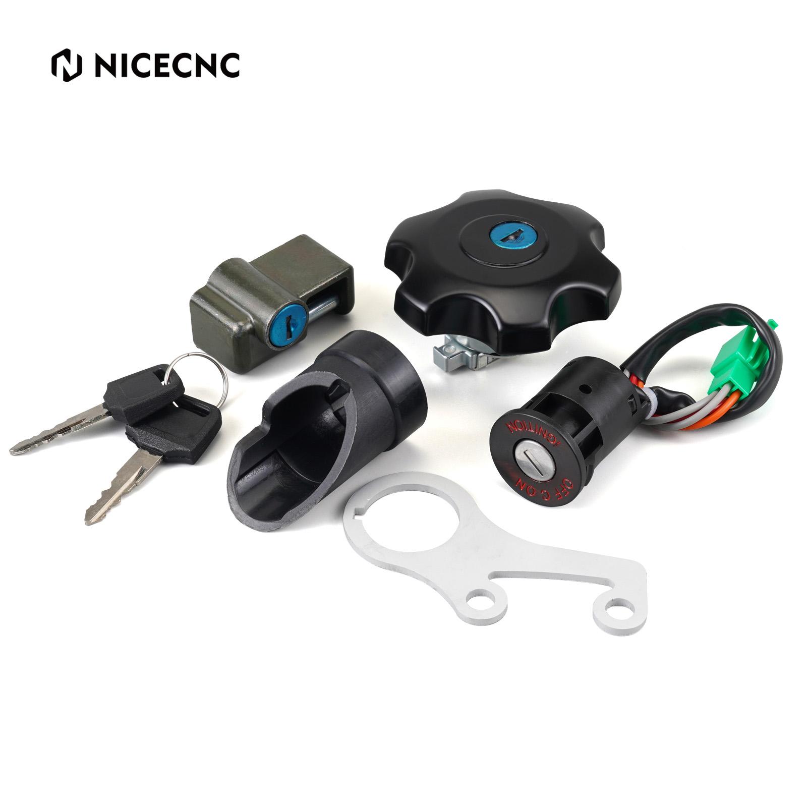 NICECNC For Suzuki DRZ400 DRZ400S DRZ400SM DRZ 400 S 400SM 2000-2023 Motorcycle Ignition Switch Fuel Gas Cap Seat Lock Key Set чорний
NICECNC For Suzuki DRZ400 DRZ400S DRZ400SM DRZ 400 S 400SM 2000-2023 Motorcycle Ignition Switch Fuel Gas Cap Seat Lock Key Set чорний