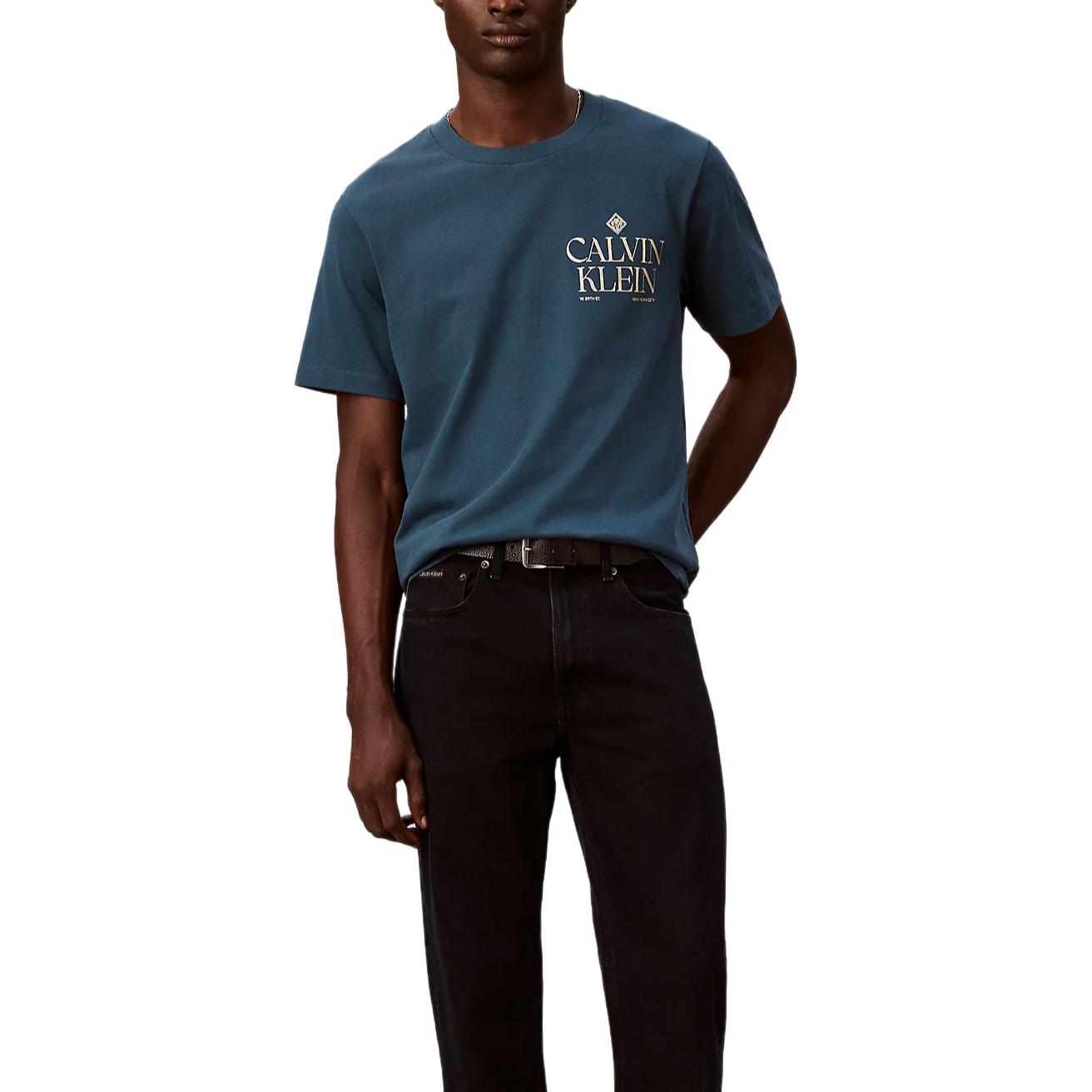 Calvin Klein Comfortable Versatile Fashion Rose Pattern Classic Loose Short Sleeve T-Shirt Men tops LV14RE801G-2ET S
Calvin Klein Comfortable Versatile Fashion Rose Pattern Classic Loose Short Sleeve T-Shirt Men tops LV14RE801G-2ET S