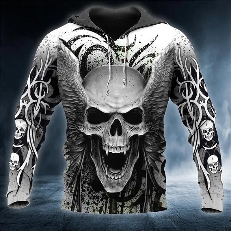 Men s Skull Graphic Prints Hoodie Hoodies Sweatshirt Streetwear Designer Basic Casual Long Sleeve Hooded Daily Sports Black Print Spring 5XL
Men s Skull Graphic Prints Hoodie Hoodies Sweatshirt Streetwear Designer Basic Casual Long Sleeve Hooded Daily Sports Black Print Spring 5XL