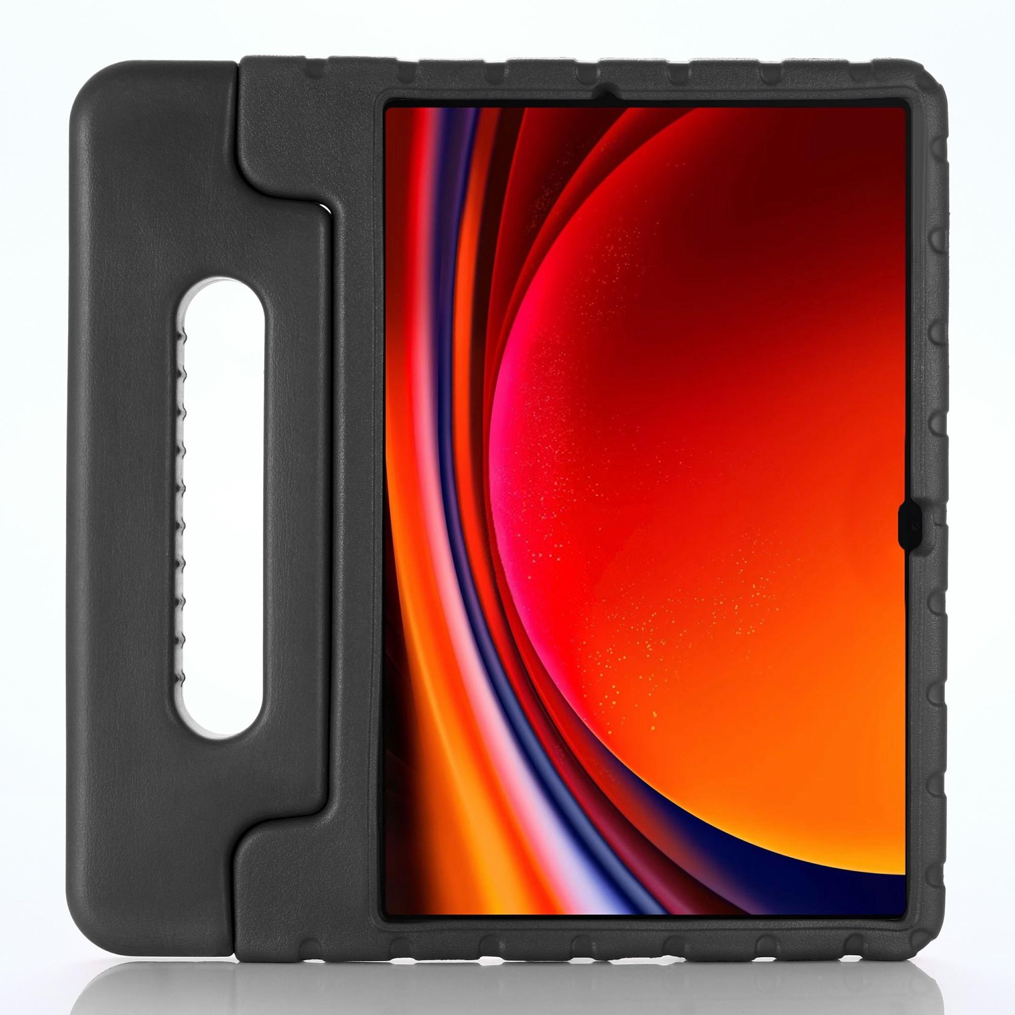For Samsung Galaxy Tab S9+/S9 FE+ EVA Tablet Protective Case Handle Kickstand Drop-Proof Cover Black
For Samsung Galaxy Tab S9+/S9 FE+ EVA Tablet Protective Case Handle Kickstand Drop-Proof Cover Black