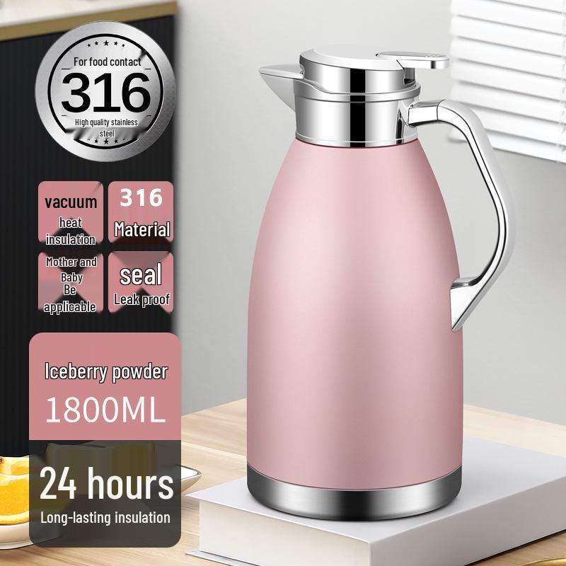 Large Capacity Stainless Steel Thermos Pot - Long-Lasting Hot Water and Boiling Bottle for Home or Restaurant Use.
Large Capacity Stainless Steel Thermos Pot - Long-Lasting Hot Water and Boiling Bottle for Home or Restaurant Use.