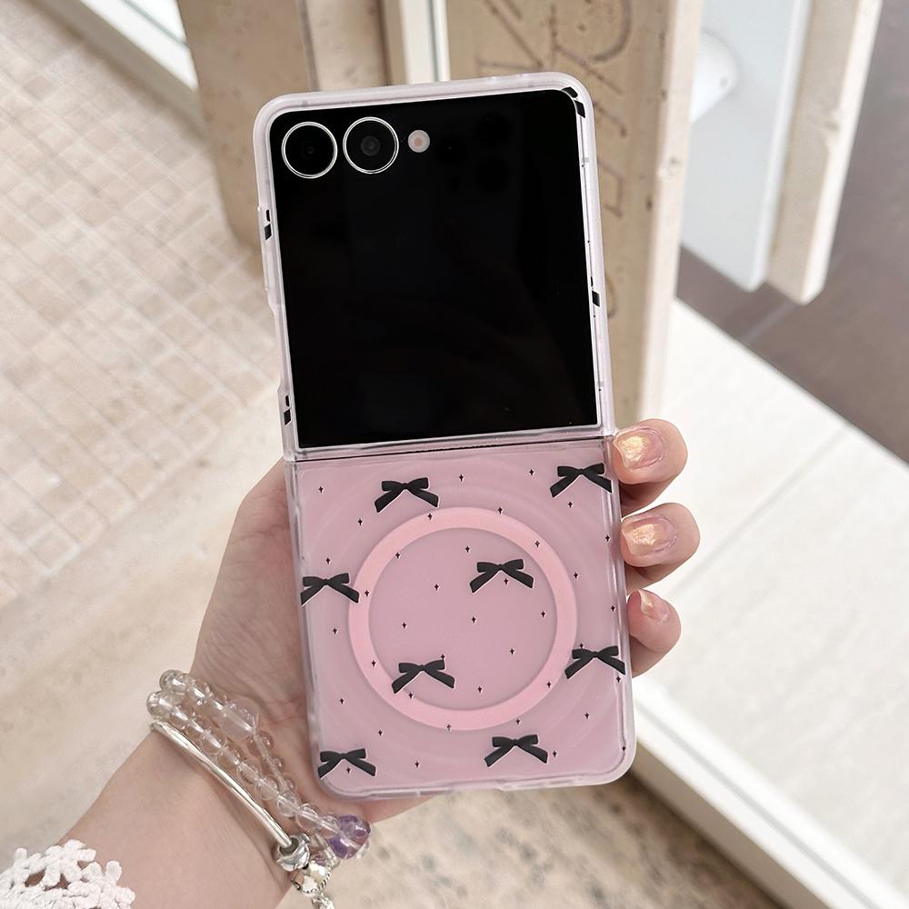 Frosted Transparent Black Bow Bracket Lanyard Case For Samsung Galaxy Z Flip 7 FE Z Flip 3 4 5 6 7 Magnetic Water Ripple Cover Galaxy Z Flip6
Frosted Transparent Black Bow Bracket Lanyard Case For Samsung Galaxy Z Flip 7 FE Z Flip 3 4 5 6 7 Magnetic Water Ripple Cover Galaxy Z Flip6