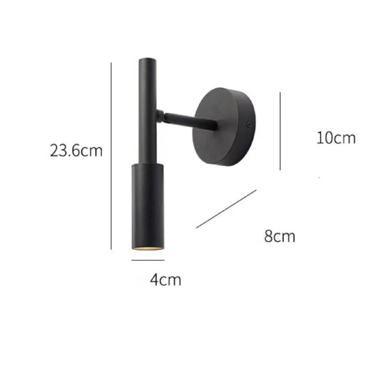 JOYINLED Modern Cylinder Wall Sconces,Set of 1/2/4 - Adjustable Aluminum Reading Lights for Bedroom Ceiling Lamp Indoor Lighting Cold White 6000K&1pcs
JOYINLED Modern Cylinder Wall Sconces,Set of 1/2/4 - Adjustable Aluminum Reading Lights for Bedroom Ceiling Lamp Indoor Lighting Cold White 6000K&1pcs