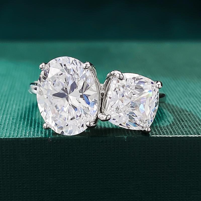 2023 European & American Style S925 Silver Simulated Diamond 8x10mm Oval Ring Size 9
2023 European & American Style S925 Silver Simulated Diamond 8x10mm Oval Ring Size 9