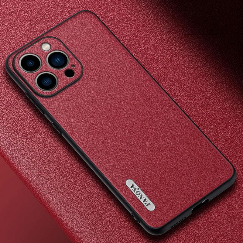 Для iPhone 15 Plus 14 13 12 Pro Max 11 противоударный чехол из натуральной дубленой кожи, однотонный бампер
Для iPhone 15 Plus 14 13 12 Pro Max 11 противоударный чехол из натуральной дубленой кожи, однотонный бампер