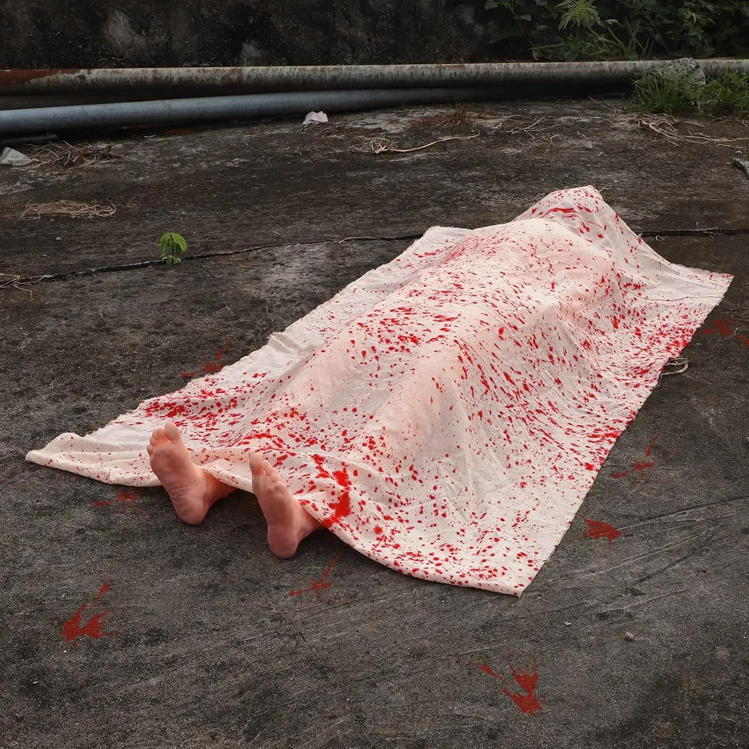 1.5M Halloween Lying Corpse Shape Atmosphere Decoration Aerate Plastic PVC Dolls Scary Fake Body Outdoor Decoration Props
1.5M Halloween Lying Corpse Shape Atmosphere Decoration Aerate Plastic PVC Dolls Scary Fake Body Outdoor Decoration Props