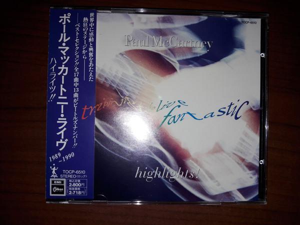 CD PAUL MCCARTNEY - Tripping The Live Fantastic - Highl TOCP6510 MPL, Odeon 1990 Japan Rock
CD PAUL MCCARTNEY - Tripping The Live Fantastic - Highl TOCP6510 MPL, Odeon 1990 Japan Rock