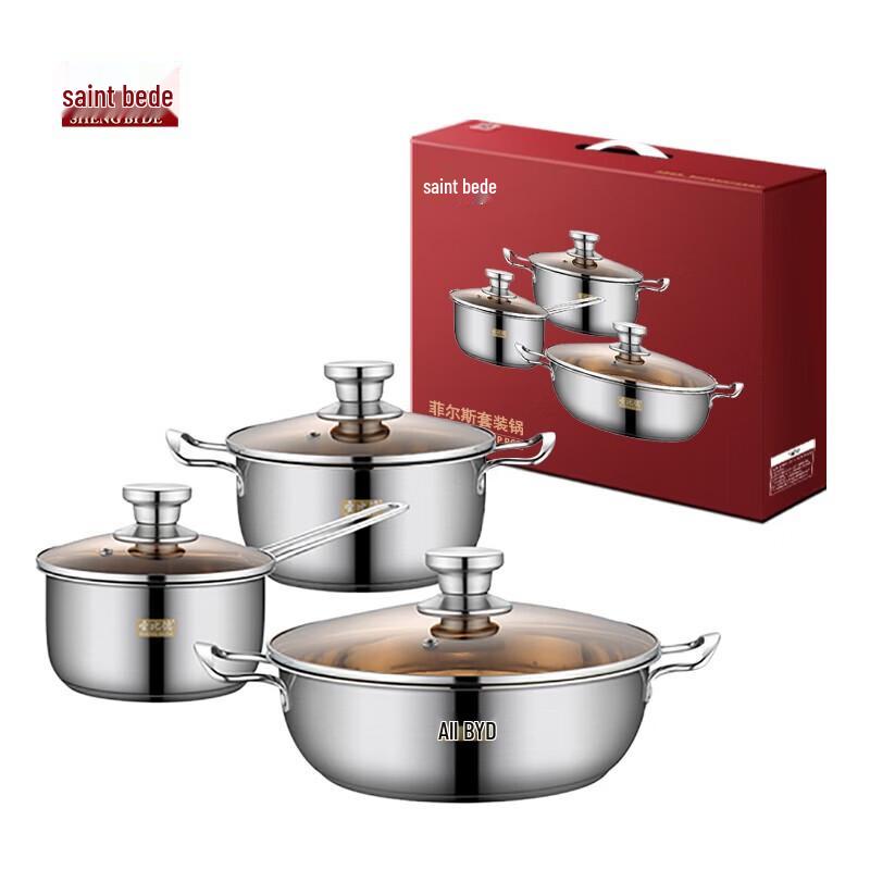 Sheng Bide Fills Stainless Steel Cookware Set
Sheng Bide Fills Stainless Steel Cookware Set