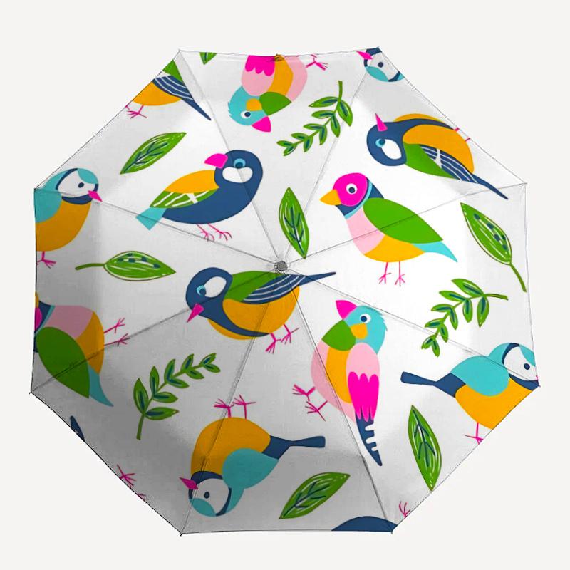 1pc Colorful BirdsAutomatic Open/close Umbrella, 8-Rib sturdy structure, Portable Travel Umbrella, Parties, Everyday Usec54
1pc Colorful BirdsAutomatic Open/close Umbrella, 8-Rib sturdy structure, Portable Travel Umbrella, Parties, Everyday Usec54