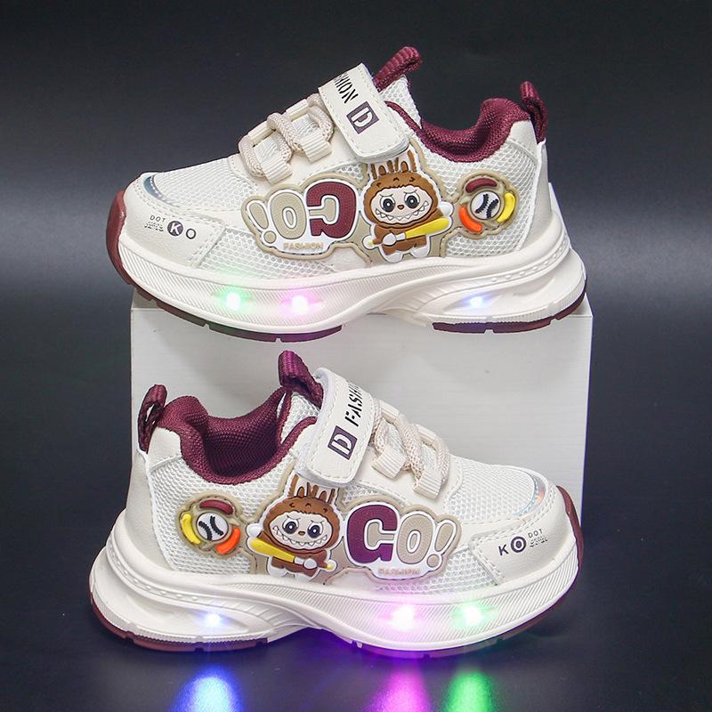 Cartoon Boys Spring Autumn Sports Shoes Children Light Up Shoes Mesh Breathable Running Shoes for Toddlers size 22 бордовый
Cartoon Boys Spring Autumn Sports Shoes Children Light Up Shoes Mesh Breathable Running Shoes for Toddlers size 22 бордовый