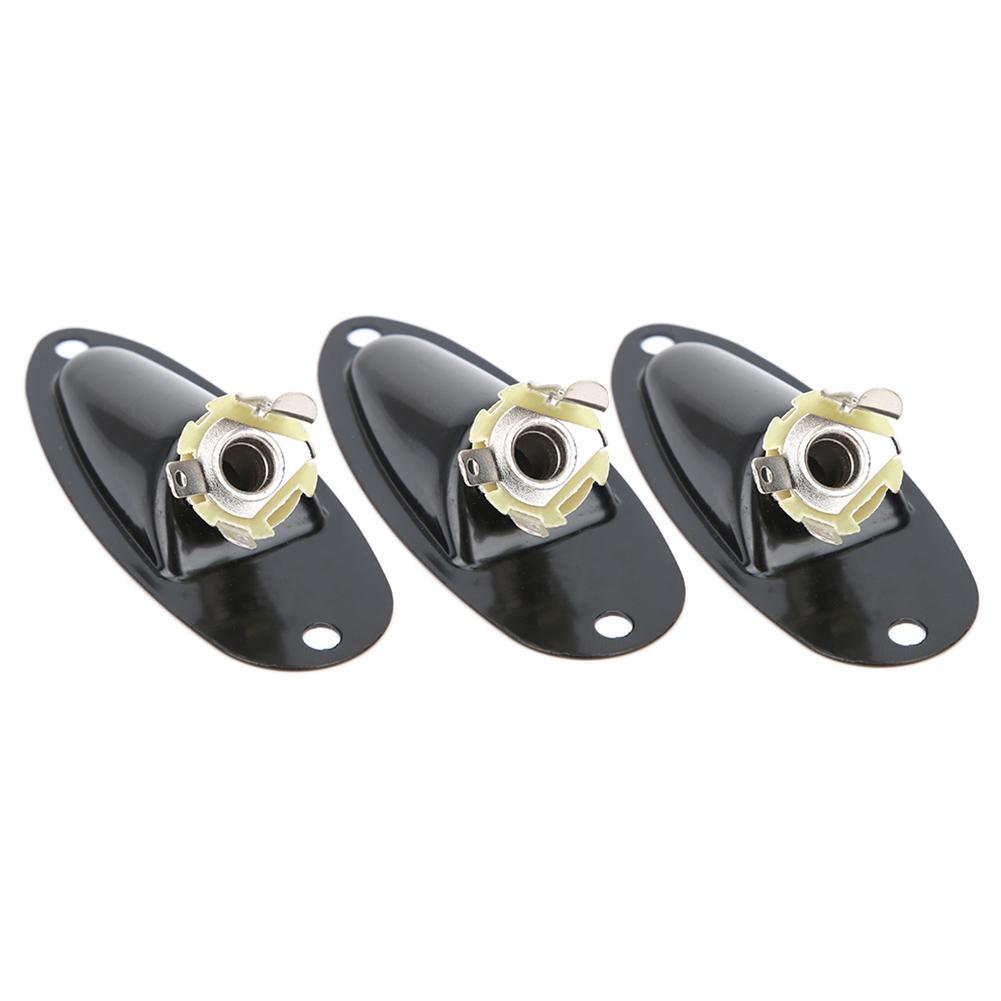 3Pcs Alloy Electric Guitar Jack Electric Bass Plug Socket for ST Ship Form Accessory Black
3Pcs Alloy Electric Guitar Jack Electric Bass Plug Socket for ST Ship Form Accessory Black