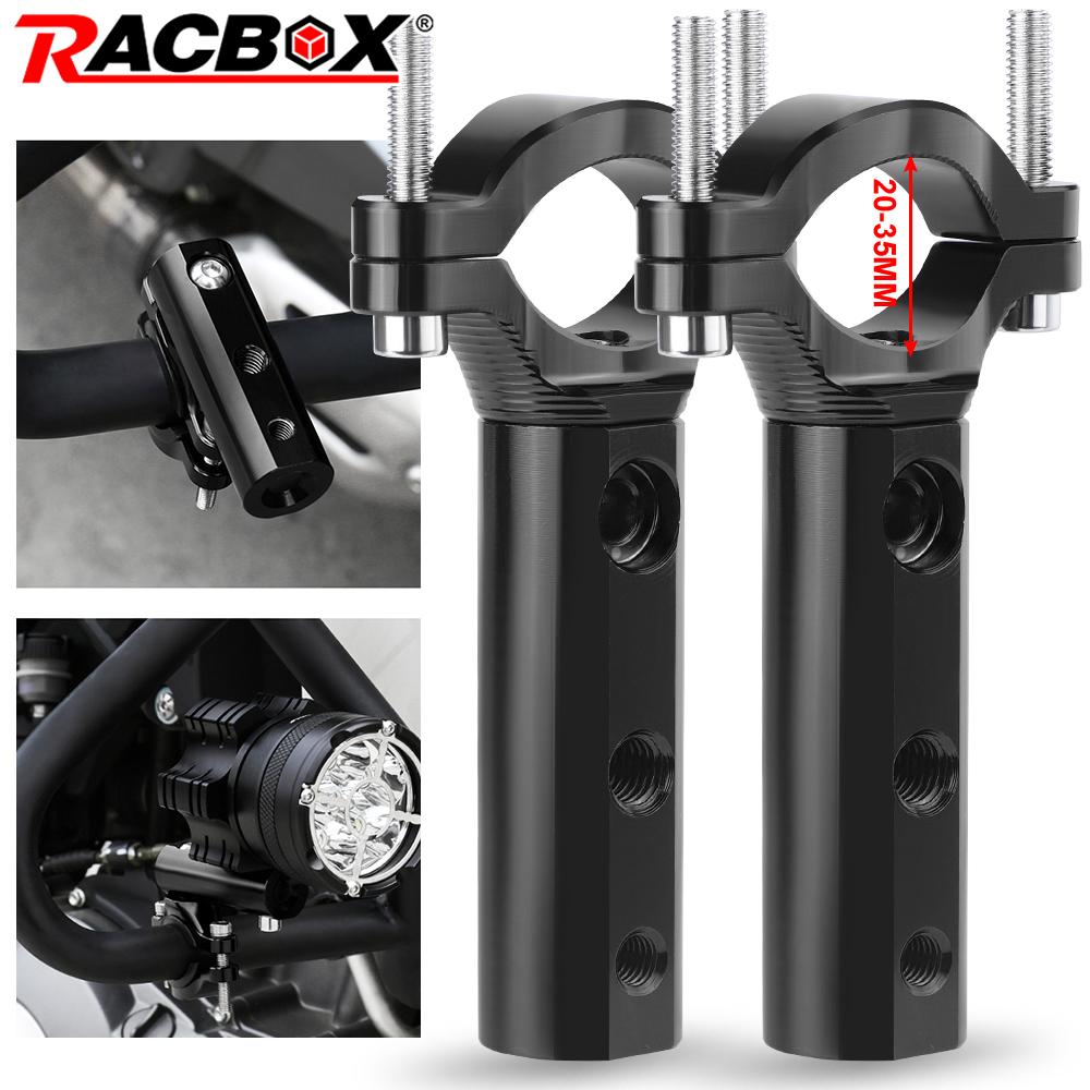 CNC Motorcycle Headlight Spotlight mount Bracket Adjustable 20mm-35mm Bumper Mount Clamp Moto Auxiliary led light bracket holder
CNC Motorcycle Headlight Spotlight mount Bracket Adjustable 20mm-35mm Bumper Mount Clamp Moto Auxiliary led light bracket holder