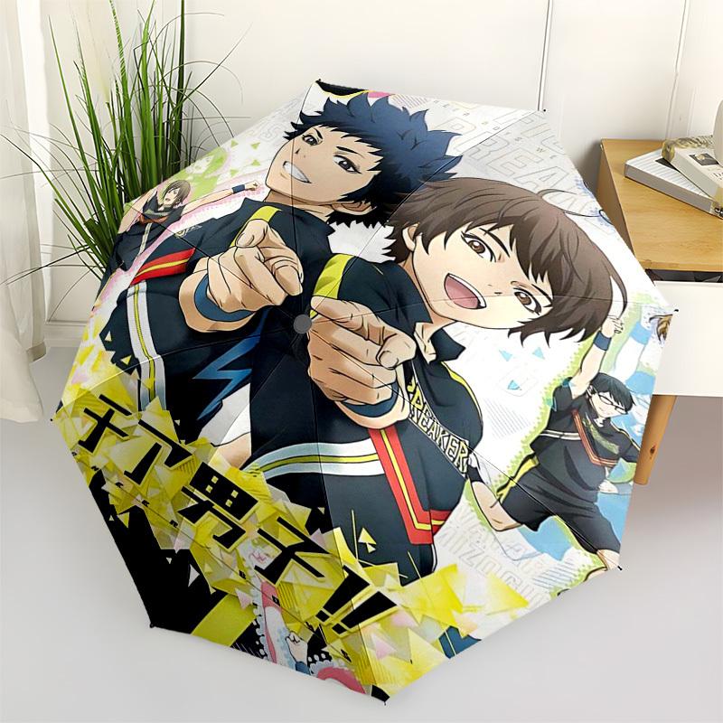 1pc Cheer Boys! Outdoor Umbrella - Automatic Opening & Closing, Collapsible Design with 8-Rib Iron Frame - Perfect Gift for Fans, Travelers, Daily Use
1pc Cheer Boys! Outdoor Umbrella - Automatic Opening & Closing, Collapsible Design with 8-Rib Iron Frame - Perfect Gift for Fans, Travelers, Daily Use