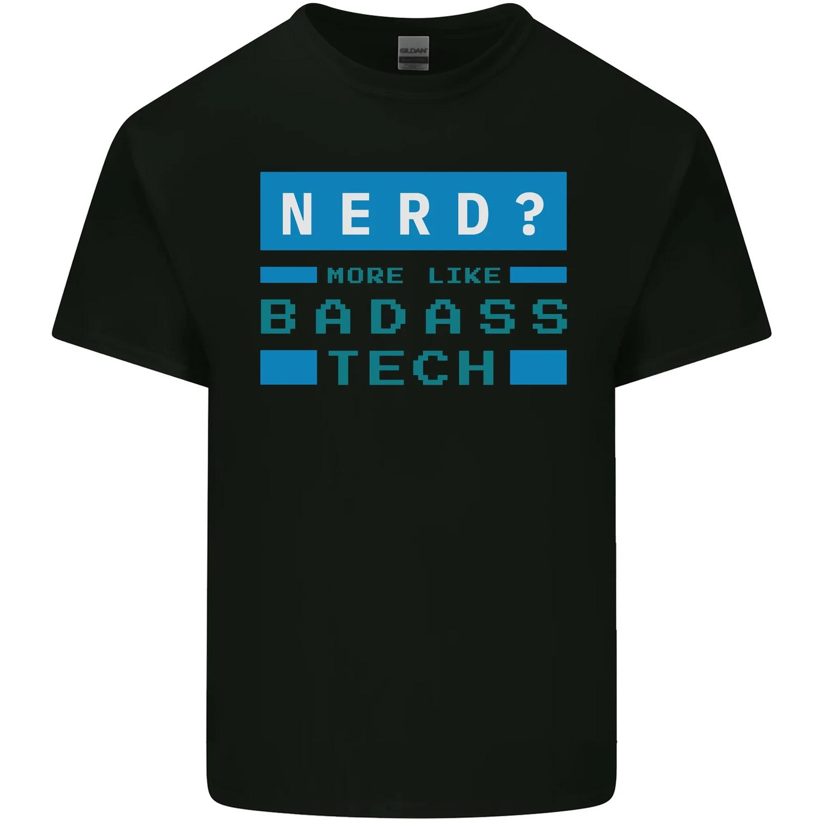 Nerd More Like Badass Teck Funny IT Tecky Kids T-Shirt Childrens XL
Nerd More Like Badass Teck Funny IT Tecky Kids T-Shirt Childrens XL