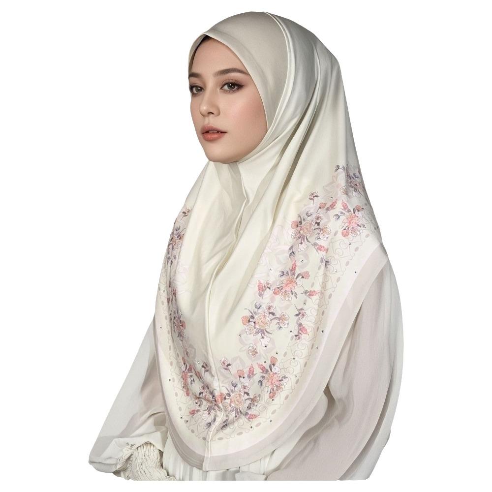 Adjustable Printed Arab Lady Headscarf Breathable Hijab Head Wrap Daily бежевий
Adjustable Printed Arab Lady Headscarf Breathable Hijab Head Wrap Daily бежевий