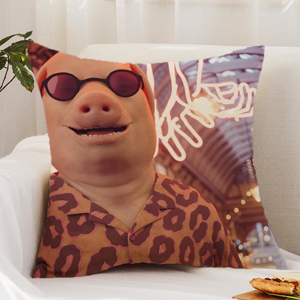 J-John P-Pork Is Calling Cushion Cover Premium Comfort Reversible Pillow Cover - Dual - Use Design for Home & Car 12x12Inch
J-John P-Pork Is Calling Cushion Cover Premium Comfort Reversible Pillow Cover - Dual - Use Design for Home & Car 12x12Inch