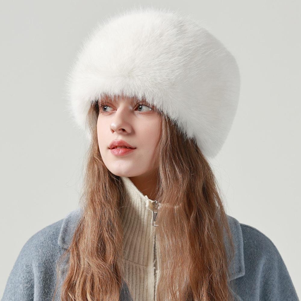 Warm Plush Bucket Hat Thickened Beanie Hat Casual Winter Cap Winter/Autumn білий
Warm Plush Bucket Hat Thickened Beanie Hat Casual Winter Cap Winter/Autumn білий