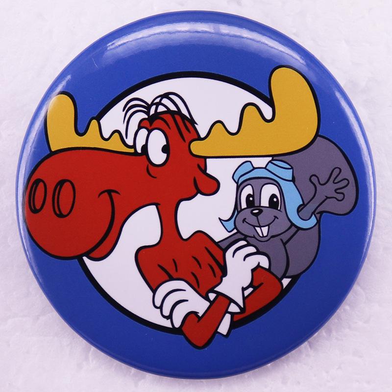 Bobo Deer & Flying Adventures Cartoon Tinplate Pin
Bobo Deer & Flying Adventures Cartoon Tinplate Pin