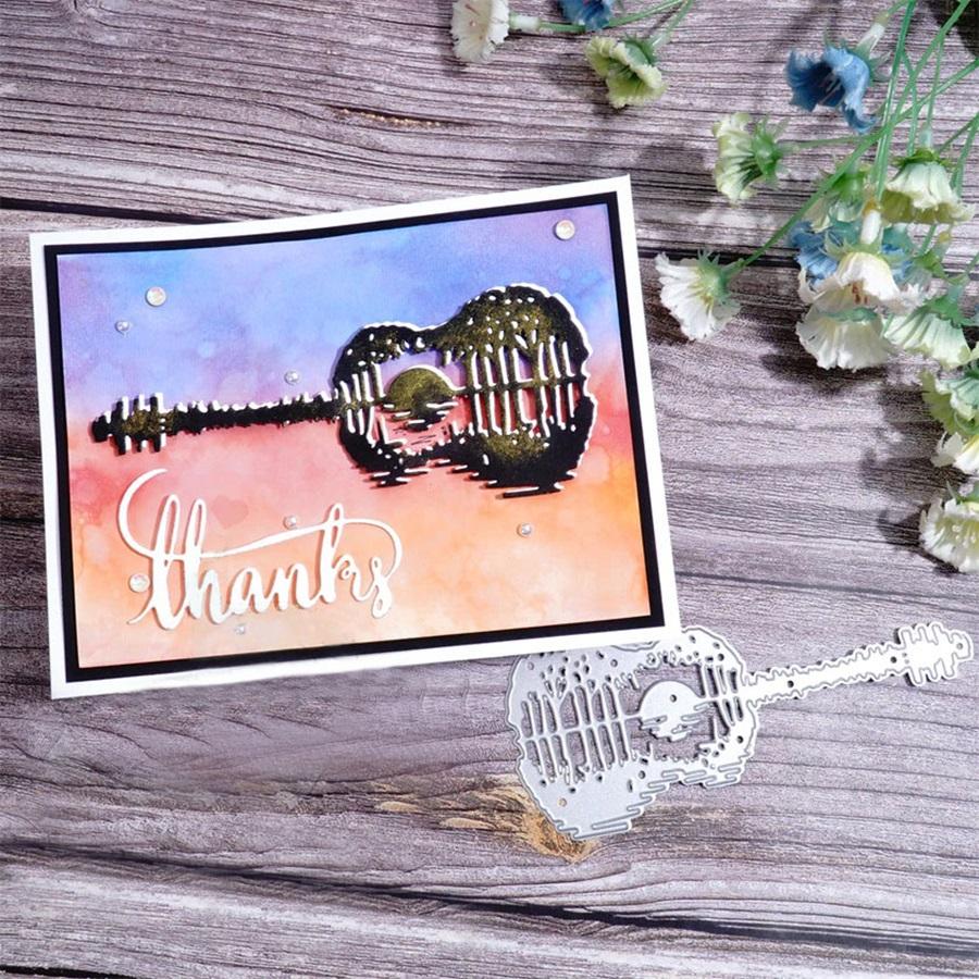 Guitar Shaped Reflection Metal Cutting Dies Stencils Die Cut for DIY Scrapbooking Album Paper Card Embossing Crafts
Guitar Shaped Reflection Metal Cutting Dies Stencils Die Cut for DIY Scrapbooking Album Paper Card Embossing Crafts