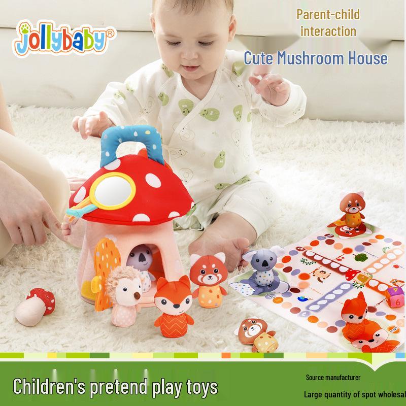Jollybaby Early Education Doll Playhouse Set for Parent-Child Interaction with Flying Chess (1-3 Years)
Jollybaby Early Education Doll Playhouse Set for Parent-Child Interaction with Flying Chess (1-3 Years)