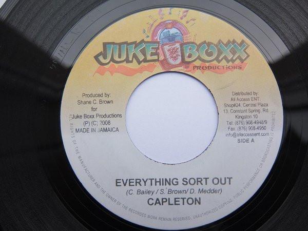 7inch Record CAPLETON - Everything Sort Out NONE Juke Boxx Produ 2006 Jamaica Reggae, Ska & Dub Used
7inch Record CAPLETON - Everything Sort Out NONE Juke Boxx Produ 2006 Jamaica Reggae, Ska & Dub Used