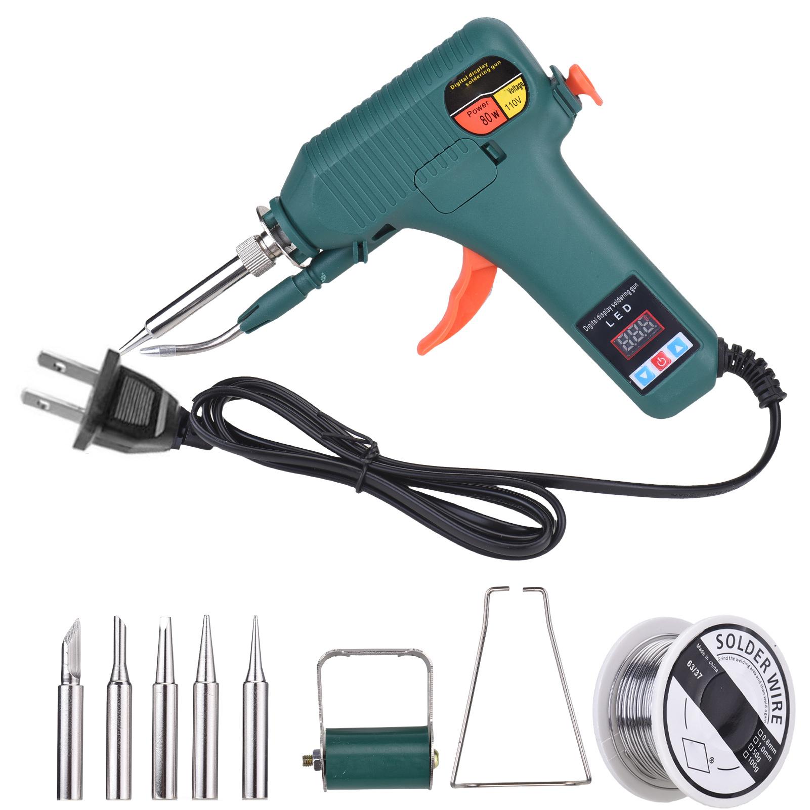 Soldering Iron Kit 80W Automatic Welding Machine with Digital Screen Fast to Heat Up with Detachable Stand зелений
Soldering Iron Kit 80W Automatic Welding Machine with Digital Screen Fast to Heat Up with Detachable Stand зелений