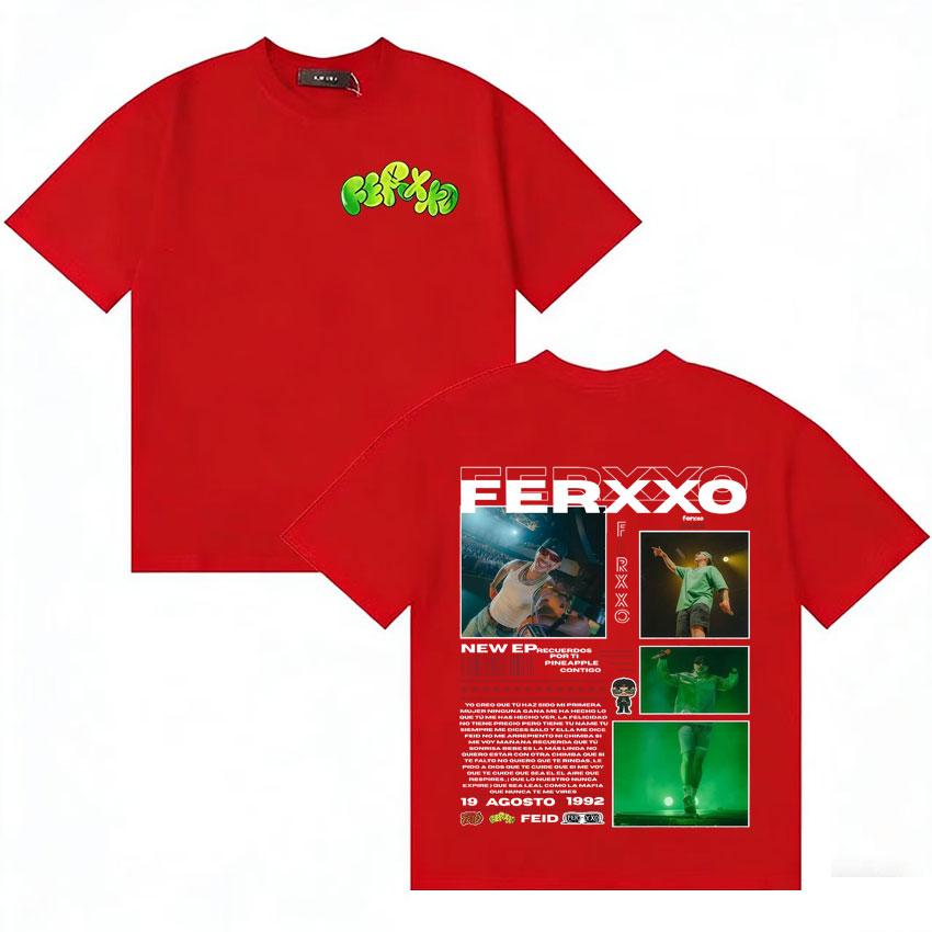 Rapper Feid Ferxxo EP Print TShirt Trendy Reggaeton Fan High Quality Casual Streetwear Unisex Tee Summer Crewneck Oversized Tshrit S
Rapper Feid Ferxxo EP Print TShirt Trendy Reggaeton Fan High Quality Casual Streetwear Unisex Tee Summer Crewneck Oversized Tshrit S