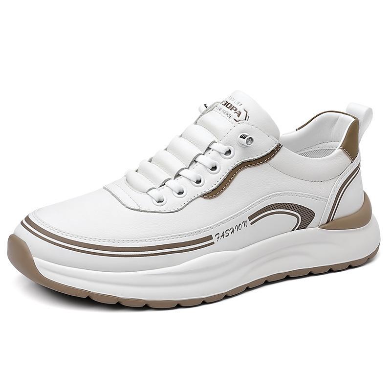 Men S Spring New Thick Bottom Outdoor Sports Casual Shoes Slip-On Lightweight Shock Absorption Soft Bottom Leather Shoes 39
Men S Spring New Thick Bottom Outdoor Sports Casual Shoes Slip-On Lightweight Shock Absorption Soft Bottom Leather Shoes 39