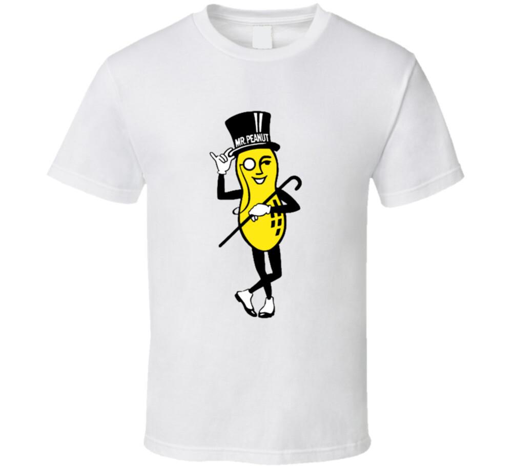 Mr Peanut Food Mascot T Shirt Mens Womens Tees Top 3XL
Mr Peanut Food Mascot T Shirt Mens Womens Tees Top 3XL