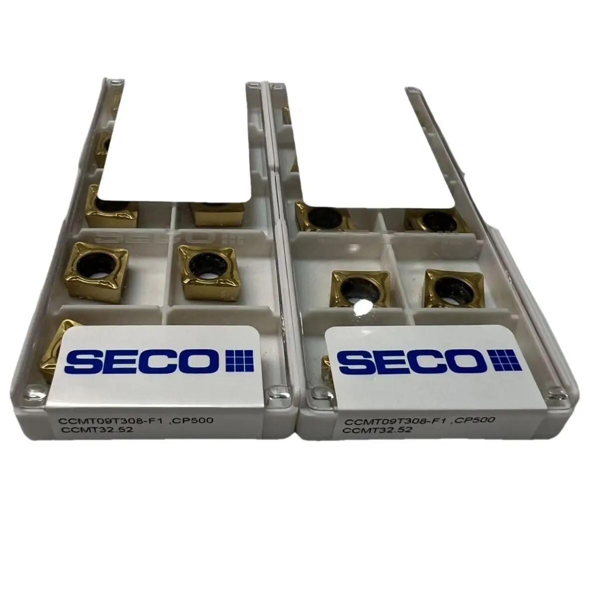 SECO / CCMT09T308-F1,CP500 /Original genuine CNC alloy blade 10 PCS
SECO / CCMT09T308-F1,CP500 /Original genuine CNC alloy blade 10 PCS