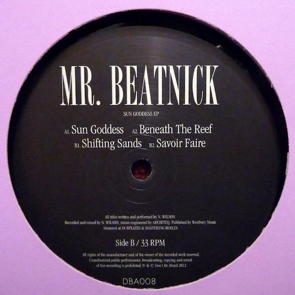 12inch Record MR BEATNICK - Sun Goddess EP DBA008 Don t Be Afraid 2012 UK Dance & Electronica Used
12inch Record MR BEATNICK - Sun Goddess EP DBA008 Don t Be Afraid 2012 UK Dance & Electronica Used