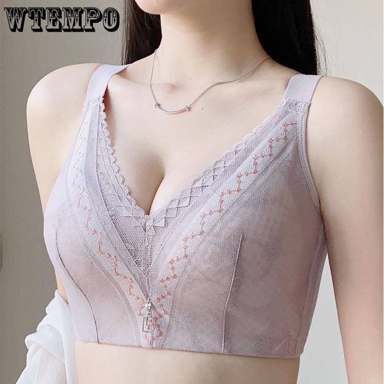 Underwear Women s Anti Sagging Thin Bra Comfortable Large Full Cup Bra 34/75C фіолетовий
Underwear Women s Anti Sagging Thin Bra Comfortable Large Full Cup Bra 34/75C фіолетовий