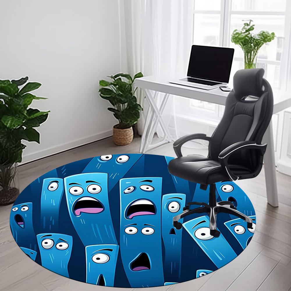 1PCSpooky Figures Office Round Area Rug, Indoor Mat Suitable For Office, Under Office Chairs Bedroom Living Room Home Decor, Room Deco025 80cm by 80cm
1PCSpooky Figures Office Round Area Rug, Indoor Mat Suitable For Office, Under Office Chairs Bedroom Living Room Home Decor, Room Deco025 80cm by 80cm