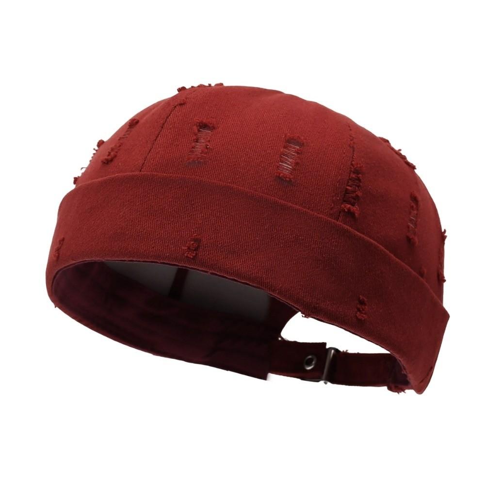 Fashion Hip Hop Beanies Hats Cotton Brimless Street Hat Solid Color Adjustable Landlord Hat Men вино красного
Fashion Hip Hop Beanies Hats Cotton Brimless Street Hat Solid Color Adjustable Landlord Hat Men вино красного