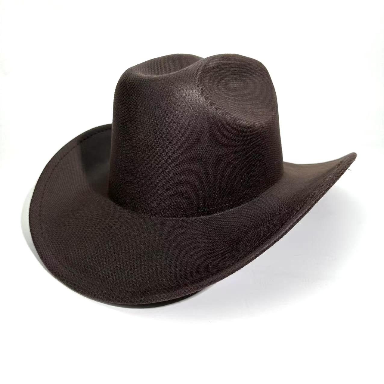 Western Cowboy Hat Men And Women Outdoor Street Visor Knight Hat Retro Crimped Top Hat M(56-58cm) темно-коричневого кольору
Western Cowboy Hat Men And Women Outdoor Street Visor Knight Hat Retro Crimped Top Hat M(56-58cm) темно-коричневого кольору