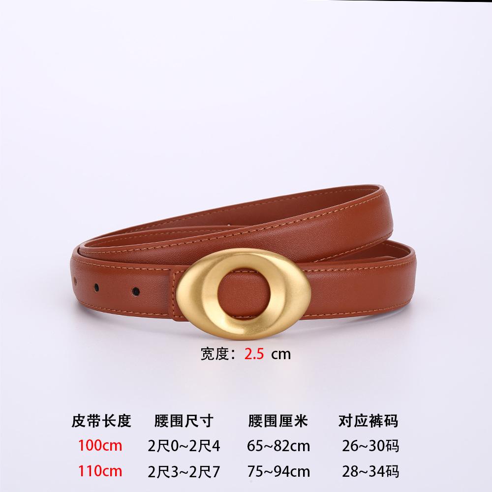 Ремень женский кожаный простой высококачественный Sense черный декоративный женский ремень женский ремень Niche Jeans 110cm оранжевый
Ремень женский кожаный простой высококачественный Sense черный декоративный женский ремень женский ремень Niche Jeans 110cm оранжевый