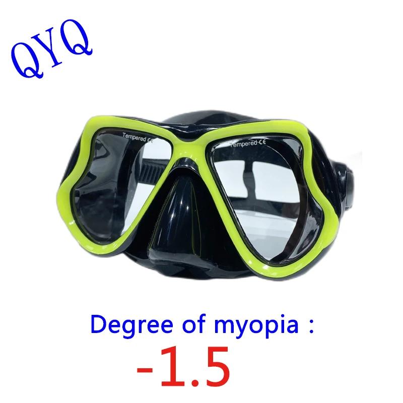 QYQ Snorkeling Mask Optical Myopic Diving Glasses Adults Can Be Fitted with Myopic Diving Mask
QYQ Snorkeling Mask Optical Myopic Diving Glasses Adults Can Be Fitted with Myopic Diving Mask