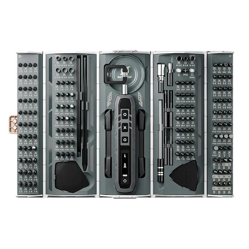 JAKEMY Pro Tech Toolkit: 180+ Bit Magnetic Screwdriver for Electronics Repair (iPhone/PS5/DJI Drone) with Torque Adjustment
JAKEMY Pro Tech Toolkit: 180+ Bit Magnetic Screwdriver for Electronics Repair (iPhone/PS5/DJI Drone) with Torque Adjustment