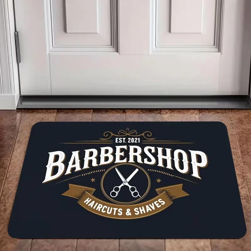 VIKAMA Barber Shop Logo Welcome Doormat Non-Slip Indoor Rug Bathroom & Kitchen Entrance Carpet Home Decor 40x60cm
VIKAMA Barber Shop Logo Welcome Doormat Non-Slip Indoor Rug Bathroom & Kitchen Entrance Carpet Home Decor 40x60cm
