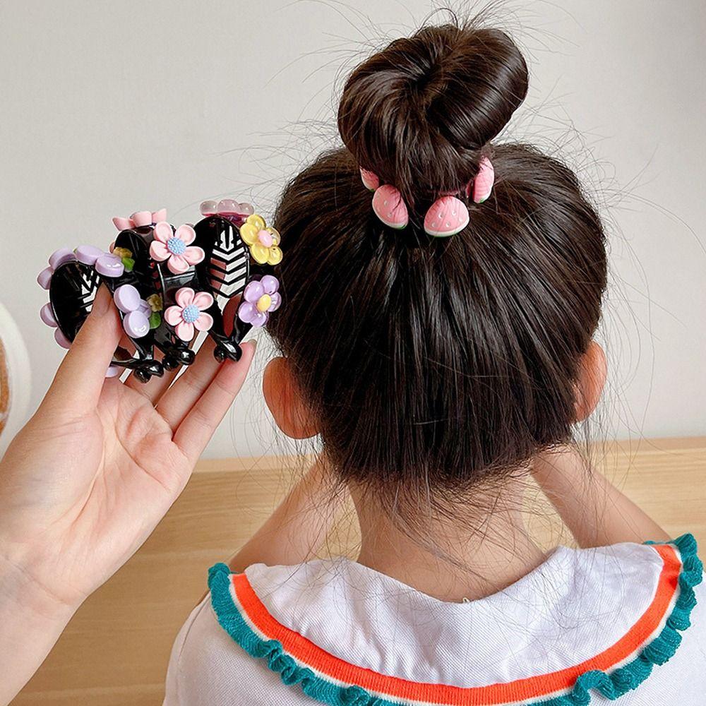 Buckle Headdress Ponytail Buckle Ponytail Holder Korean Style Hair Clip Children Girl Hair Claw
Buckle Headdress Ponytail Buckle Ponytail Holder Korean Style Hair Clip Children Girl Hair Claw