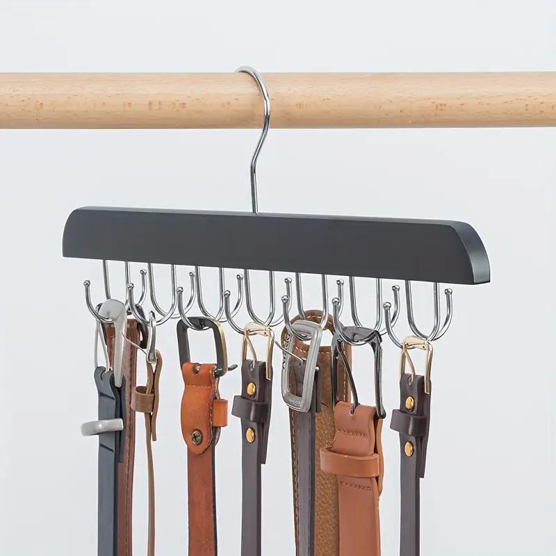 Wooden Belt and Accessory Hanger with 20 Polished Hooks Foldable Metal Hanging Rack Multi-Purpose Space-Saving Organizer
Wooden Belt and Accessory Hanger with 20 Polished Hooks Foldable Metal Hanging Rack Multi-Purpose Space-Saving Organizer