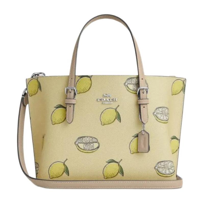 COACH Mollie Lemon Print Pattern Coated Canvas Tote Bag Tote Bag Shopping Bag Shoulder Crossbody Tote Medium Women s Garden Swamp Color Mixed Colors коричневий
COACH Mollie Lemon Print Pattern Coated Canvas Tote Bag Tote Bag Shopping Bag Shoulder Crossbody Tote Medium Women s Garden Swamp Color Mixed Colors коричневий