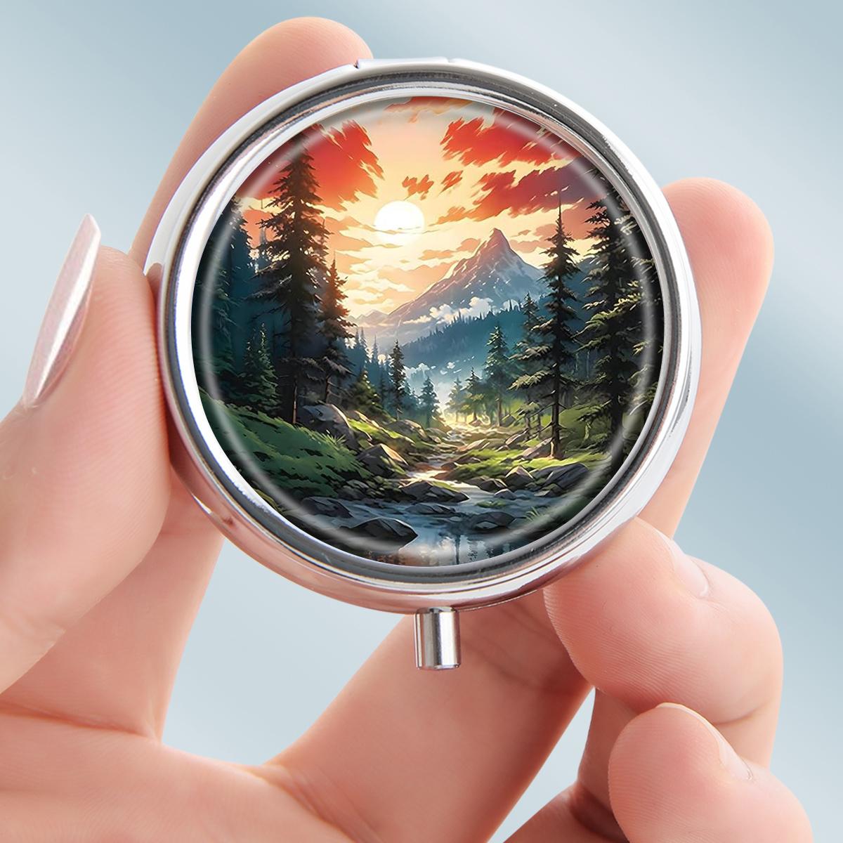 Portable Pill Box with 3 Compartments, Mini Metal Medicine Organizer Case, Cute Printed Pill Container for Vitamins, Pills, Jewelry, Travel, Daily Use разноцветный
Portable Pill Box with 3 Compartments, Mini Metal Medicine Organizer Case, Cute Printed Pill Container for Vitamins, Pills, Jewelry, Travel, Daily Use разноцветный