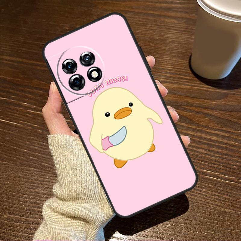 Cartoon Duck Knife Case For OnePlus 13T 10T 8T 10R 13R 15 R 13 12 11 9 10 Pro Nord CE 5 2 3 4 Lite N20 N30 Cover OnePlus Nord 2
Cartoon Duck Knife Case For OnePlus 13T 10T 8T 10R 13R 15 R 13 12 11 9 10 Pro Nord CE 5 2 3 4 Lite N20 N30 Cover OnePlus Nord 2