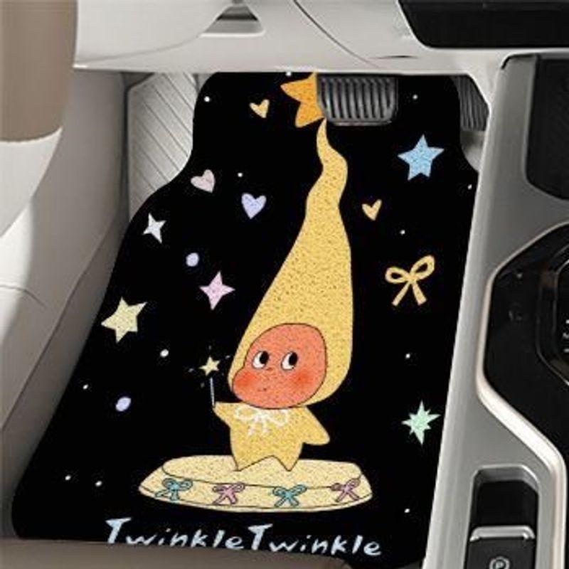 Cute Star Cartoon Car Floor Mat, Single Piece Anti-Dirt Carpet Protector, Popular Universal Mat for Women 23X Starman Foot Mats Front Row One Piece
Cute Star Cartoon Car Floor Mat, Single Piece Anti-Dirt Carpet Protector, Popular Universal Mat for Women 23X Starman Foot Mats Front Row One Piece