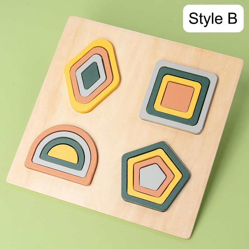 1PC Children s Wooden Shape Puzzle Board, Early Learning Educational Color and Shape Recognition Toy
1PC Children s Wooden Shape Puzzle Board, Early Learning Educational Color and Shape Recognition Toy