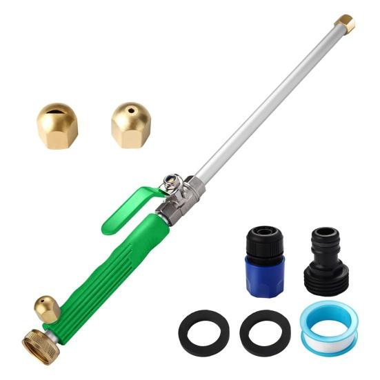 Upgraded Jet Nozzle for Garden Hose Power Washer Wand Hydro Jet High Pressure Washer Tools with 2 Different Nozzles And Hose Quick Connectors зелений
Upgraded Jet Nozzle for Garden Hose Power Washer Wand Hydro Jet High Pressure Washer Tools with 2 Different Nozzles And Hose Quick Connectors зелений